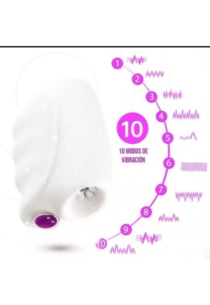 Vibrador Masturbador Pocket Mini 10 Velocidades Original-1