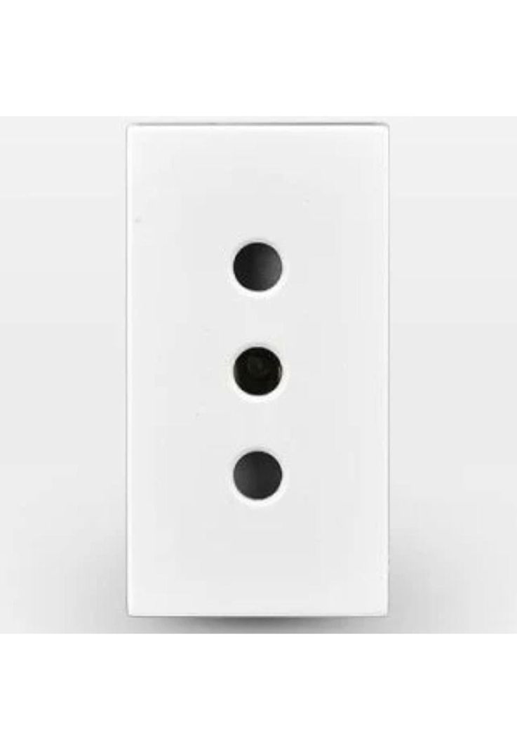 Módulo Toma De Corriente 2p+t 10a 250v, Blanco Lexo-0