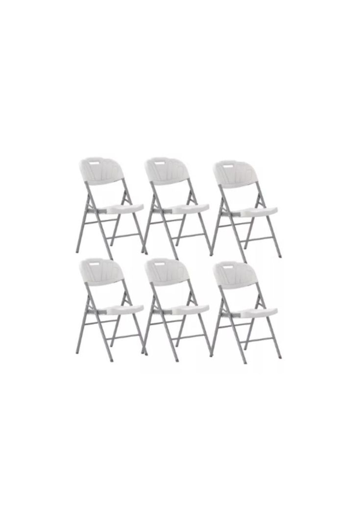 Silla Plegable De Plástico fácil de armar multifuncional-4