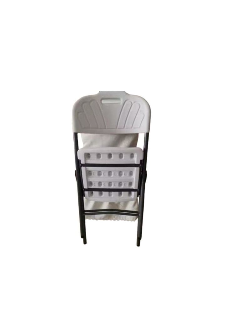 Silla Plegable De Plástico fácil de armar multifuncional-5