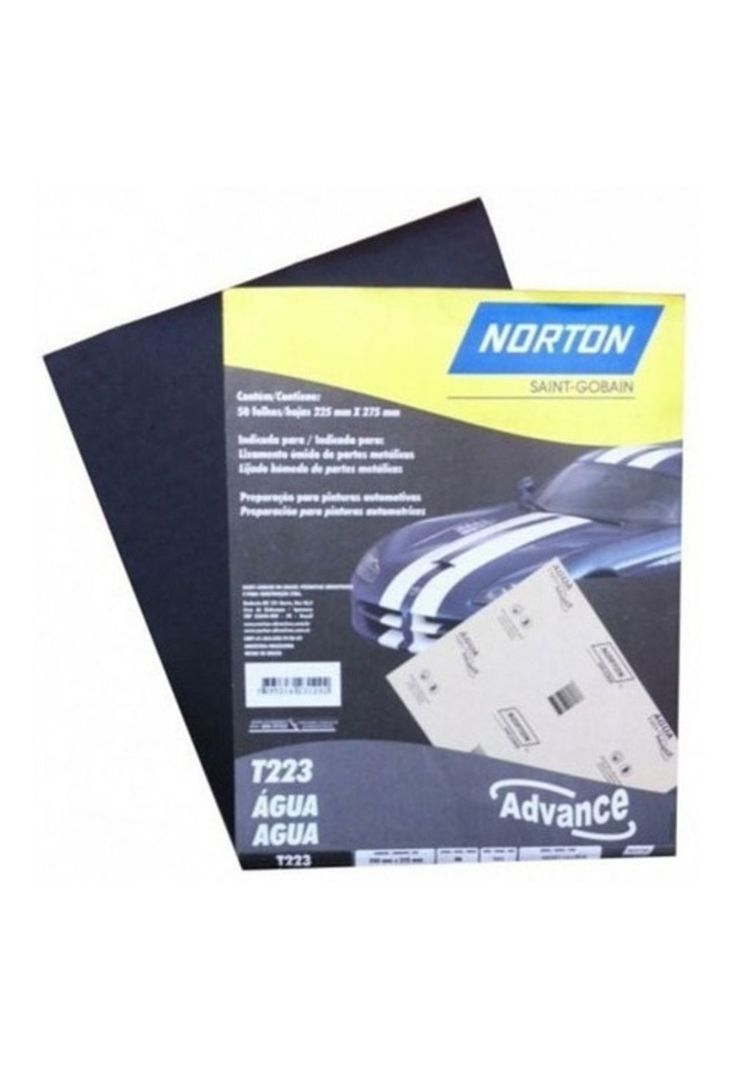 Lija Al Agua Pack 10un (metal,madera,pared,plastico) Gr.120