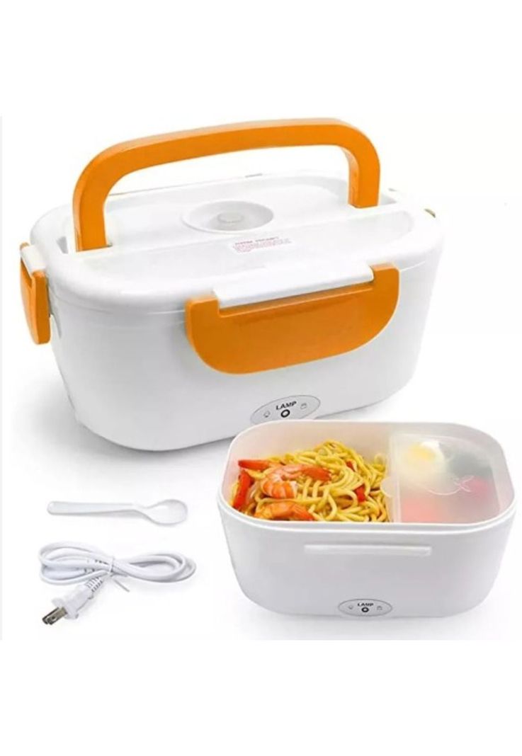 Lonchera Electrica Para Calentar Alimentos Portatil 1.05L 40W 220v 100% Garantizada-0
