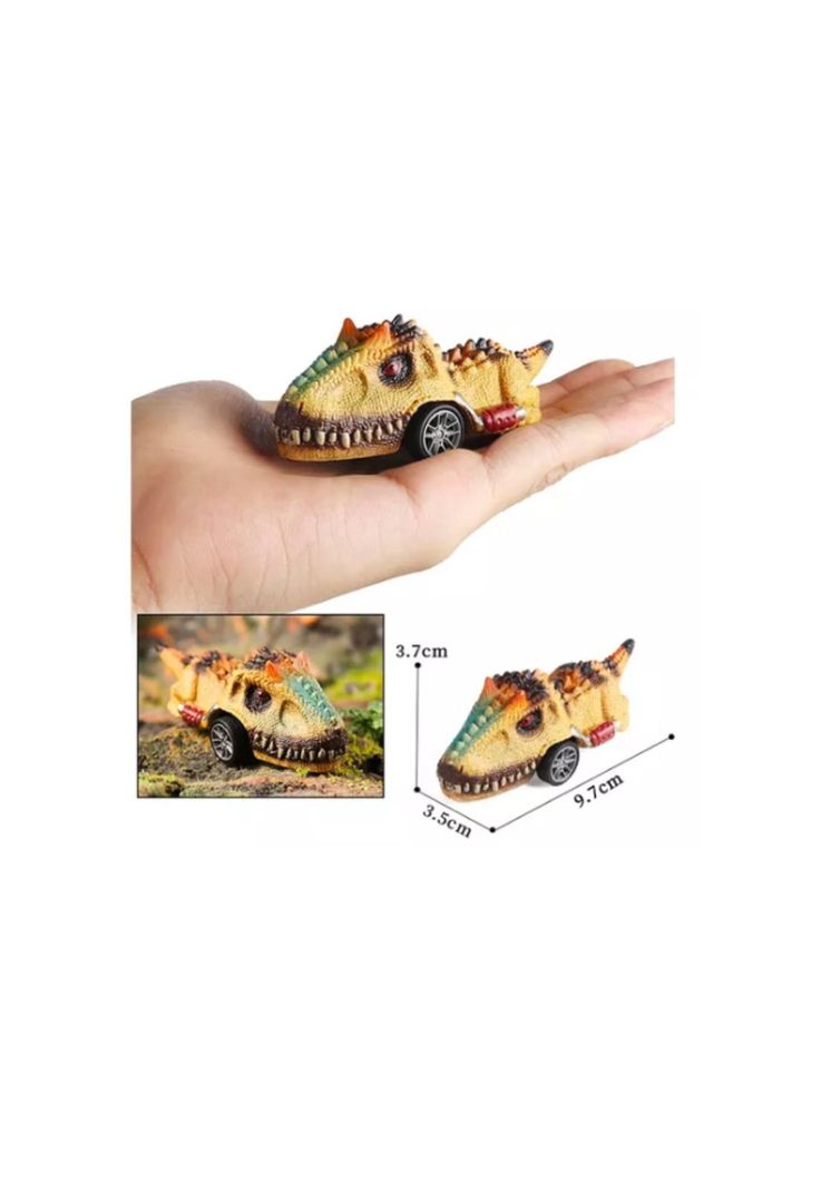 Set 6 Autos Dinosaurio A Fricción Dino Cars  Juguete Niños-3