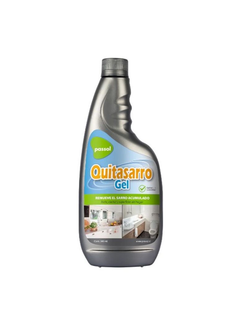 Quitasarro Gel Passol Baño, Cocina Lavaderos, Grifería , Wc 500ml-0