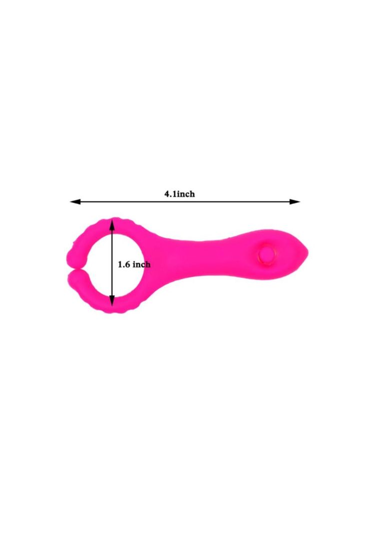Anillo Vibrador Estimulador Pene clítoris Parejas Silicona-3