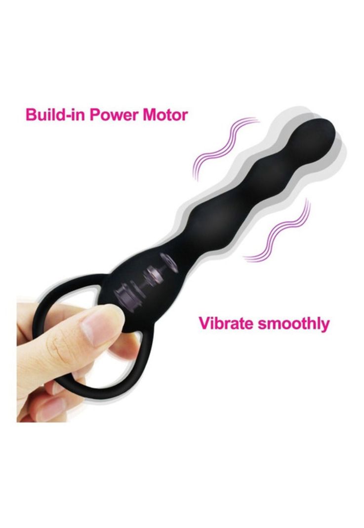 Vibrador Anal Silicona Masajeador Próstata Punto G Dildo-5