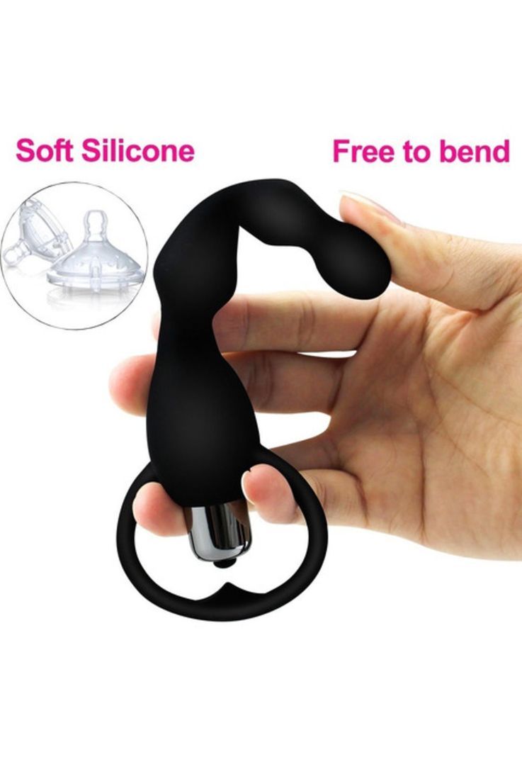 Vibrador Anal Silicona Masajeador Próstata Punto G Dildo-6
