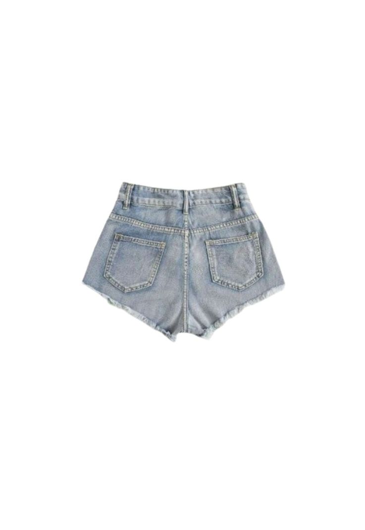 Short Jeans Mujer Mezclilla Denim Tiro Alto Excelente Horma-1