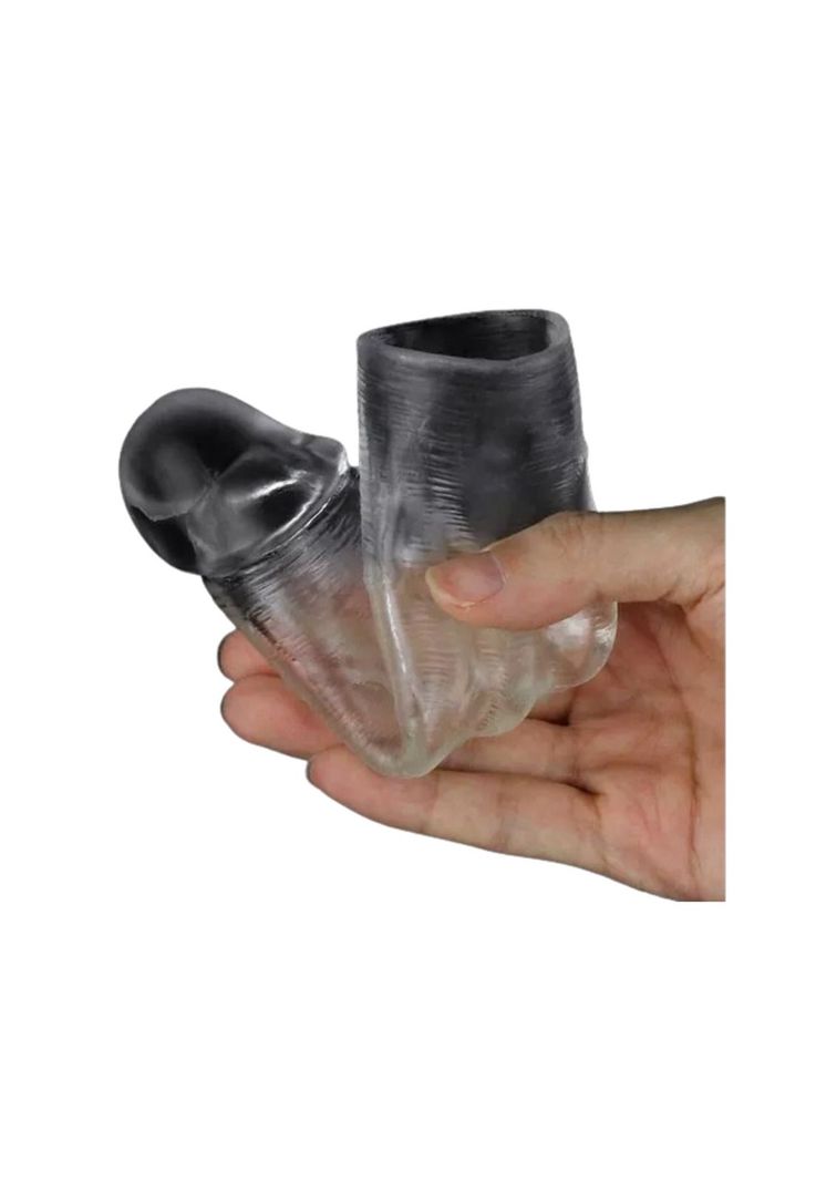 Funda Extensor Engrosador Anillo Retardante Aumenta 2.5cm-4