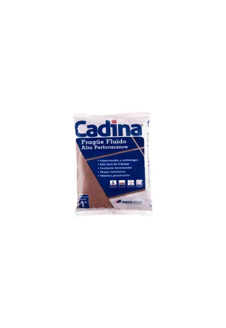 Frague Fluido Cafe Oscuro 1kg Impermeable Antihongos Cadina-2