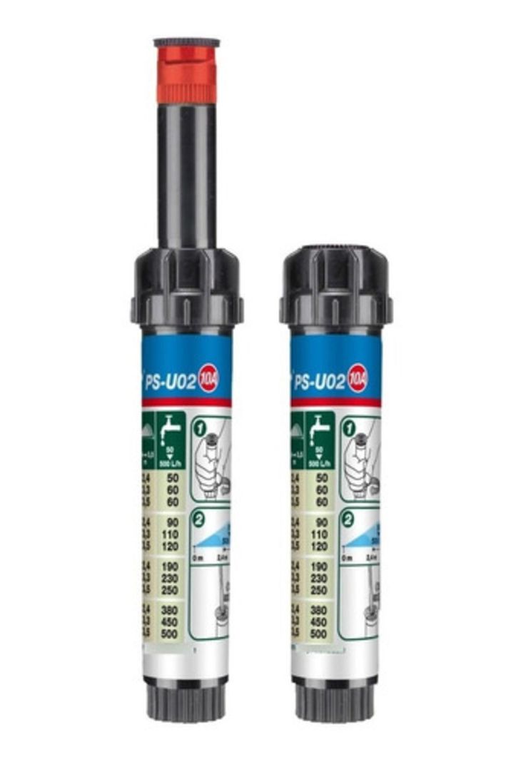 Aspersor Pop Up Hunter Ps Ultra 5cm Boquilla Ajustable 10-0