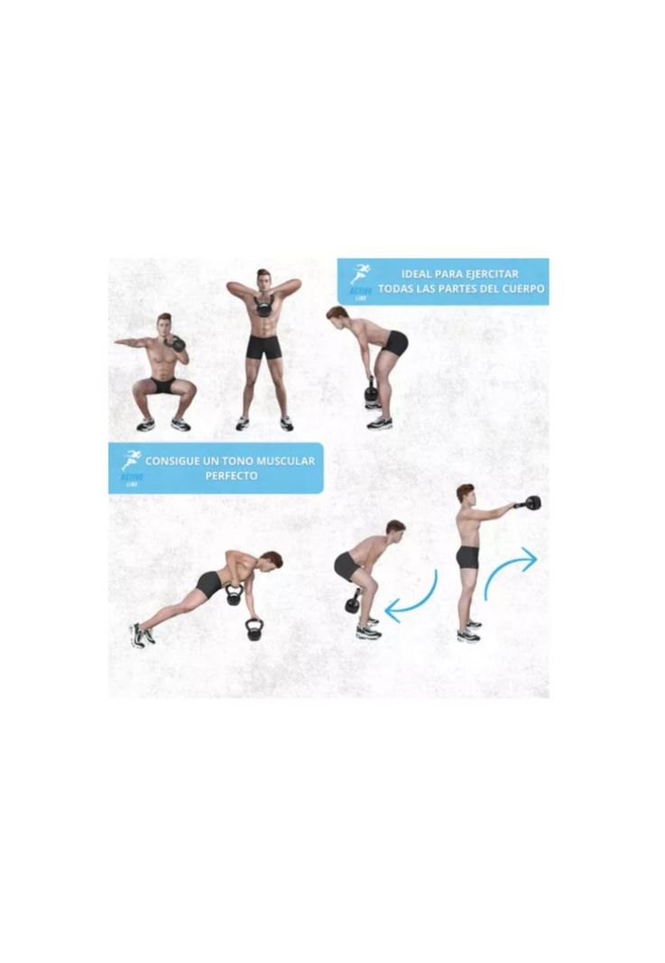 Pesa Rusa Kettlebell 16 Kg Entrenamiento Fitness CrossFit-5