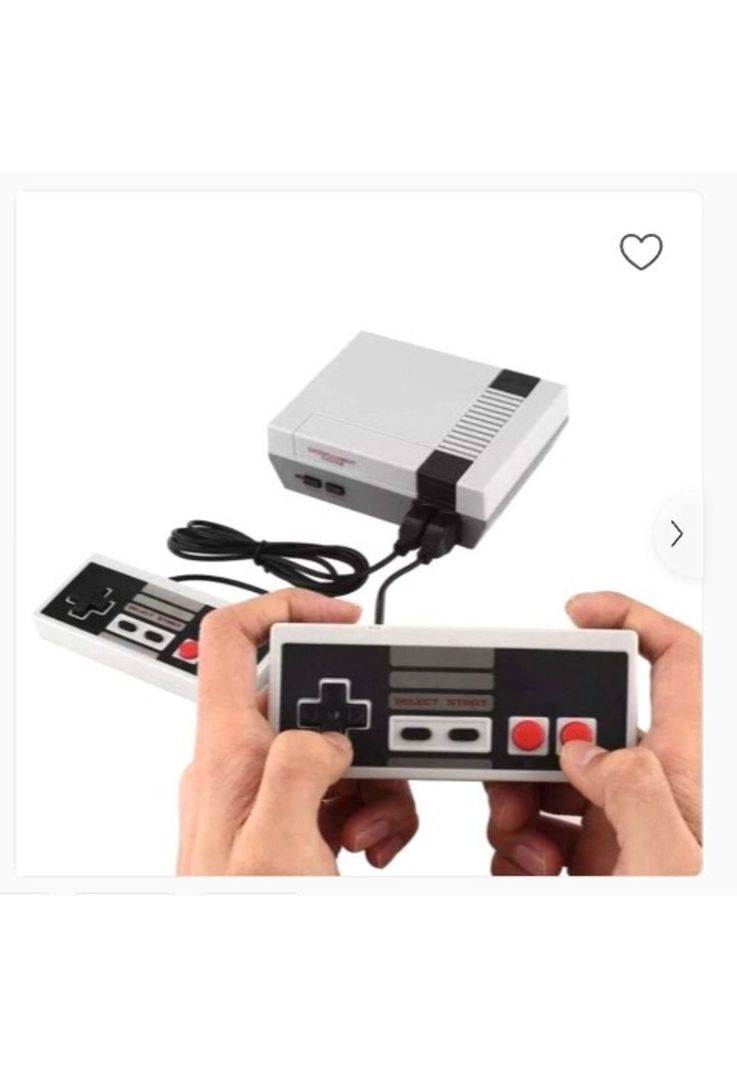 Mini Consola Retro 620 Juegos Clasicos + 2 contrioles!-0