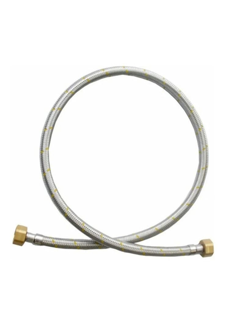 Flexible Gas 1/2 Hi X 3/8 Izq Hi 100 Cm Reforzado Hoffens-1