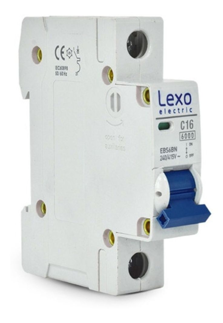 Automático Lexo 1x25a C 10ka Certificado Sec Garantia 1 Año-1