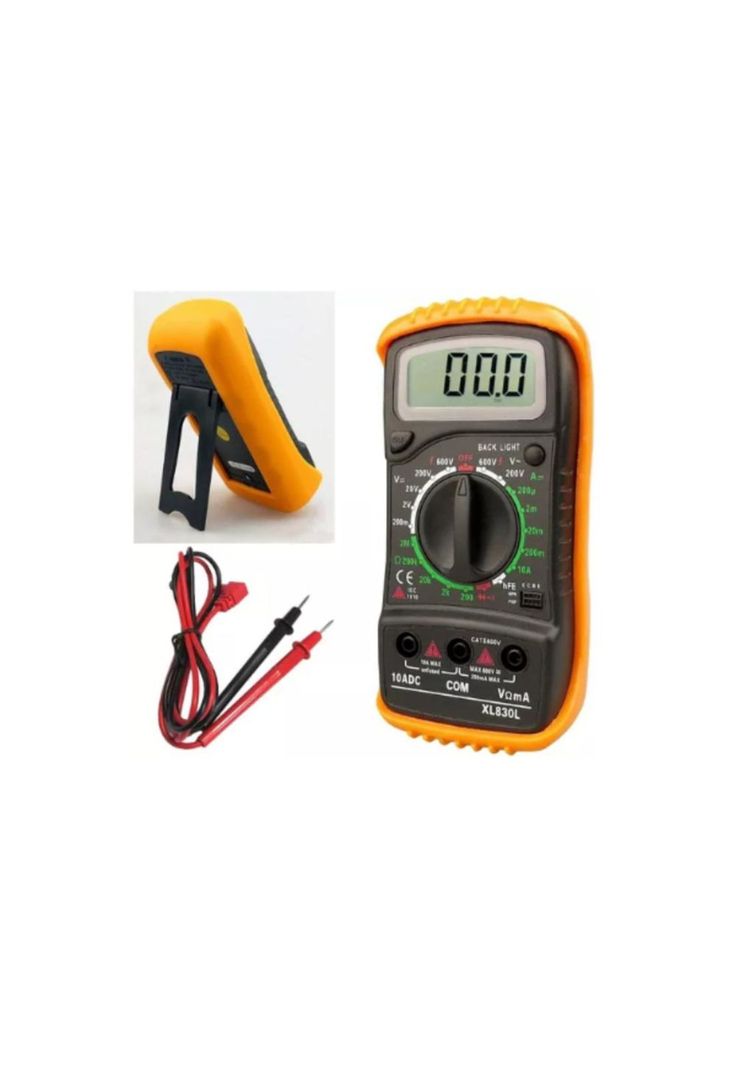 Tester Multitester Multímetro Digital Pantalla Lcd Xl-830l-1