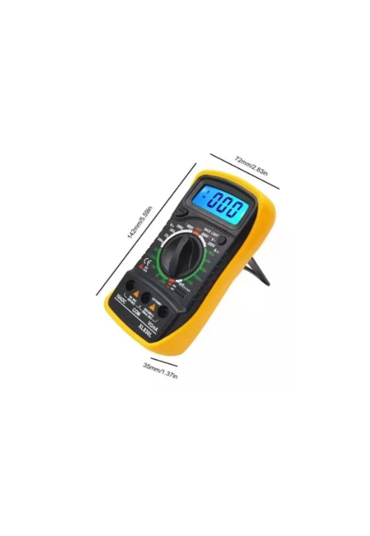 Tester Multitester Multímetro Digital Pantalla Lcd Xl-830l-6
