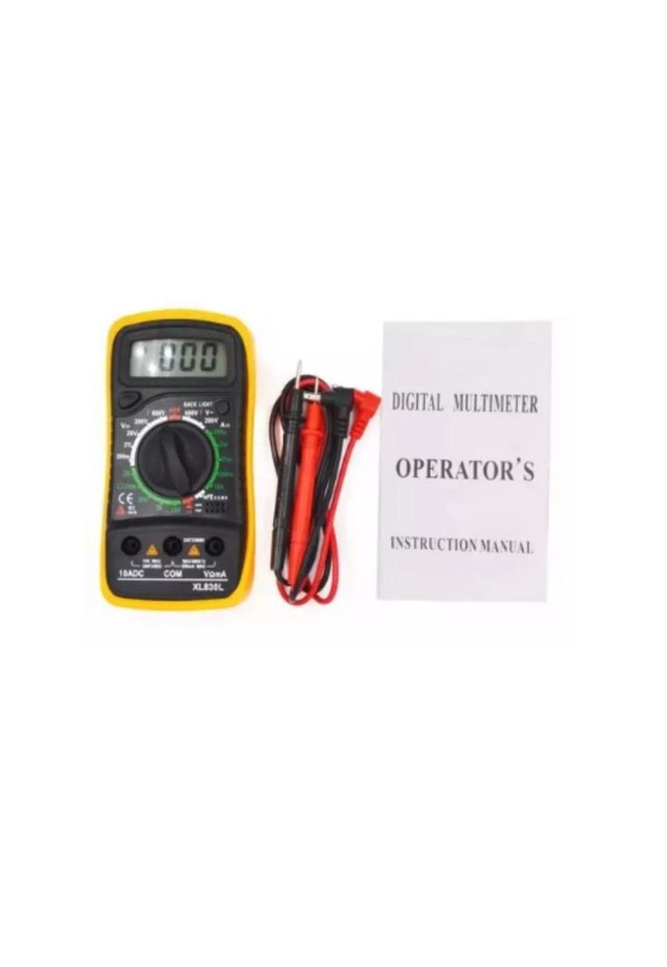 Tester Multitester Multímetro Digital Pantalla Lcd Xl-830l-9