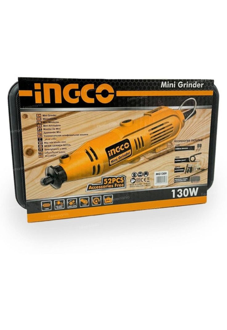 Mini Torno Con Maleta Y Acc 130w/3.2mm Ingco Mg1309-3