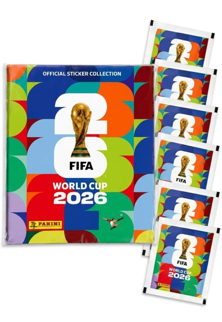 Pack Album FIFA 2026 + 5 Sobres (35 Laminas)