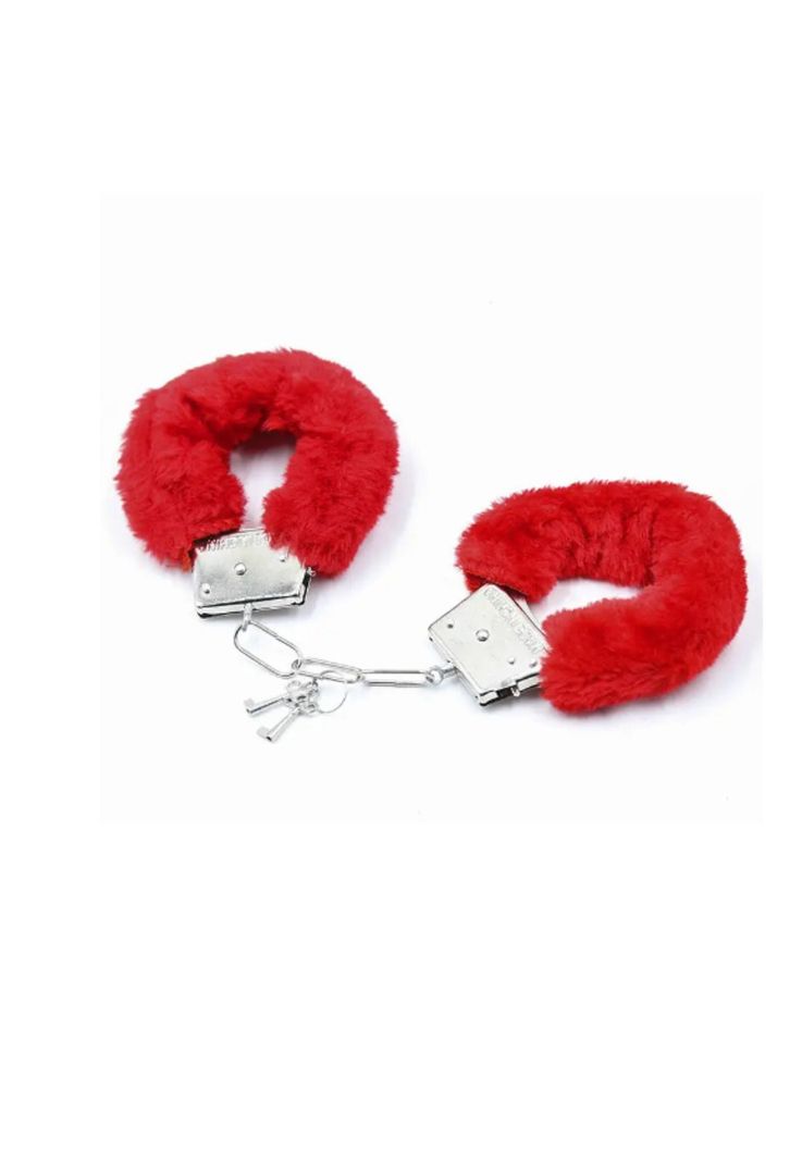 Juego De Esposas Con Piel Felpa Peluche Parejas juegos sexuales-2