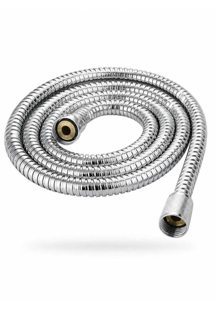 Flexible De Ducha 1/2 Calidad Superior 1.75mts Fas Plata
