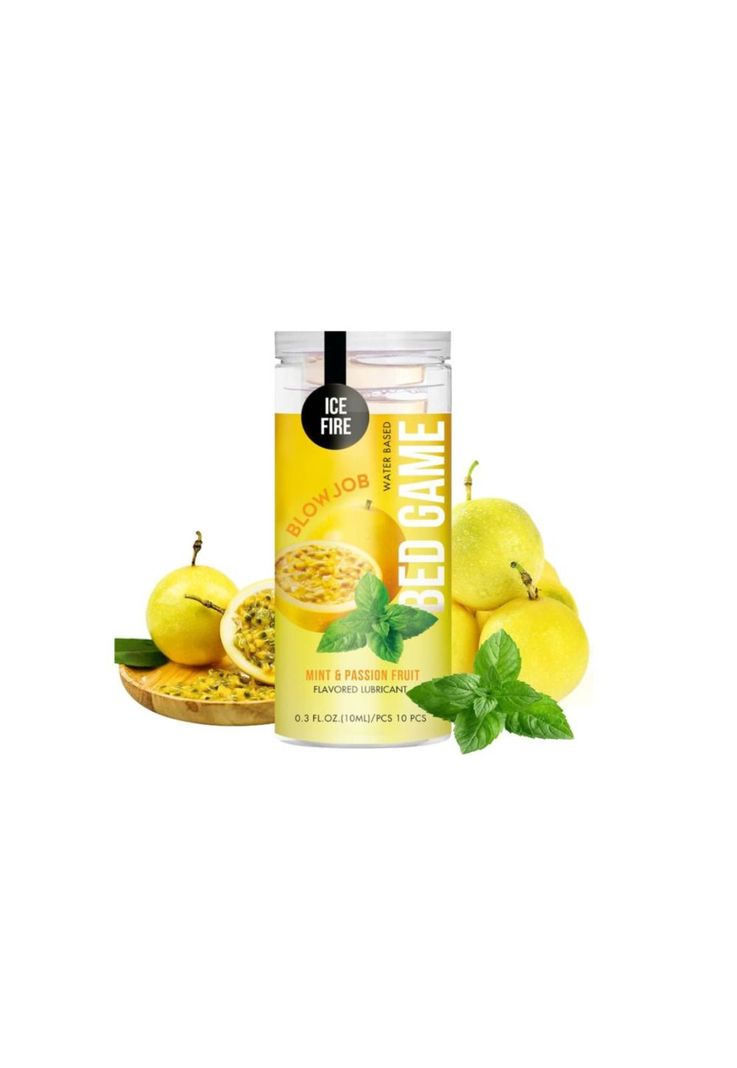 Lubricante Agua Comestible para Sexo Oral de Maracuyá 10 ml-1