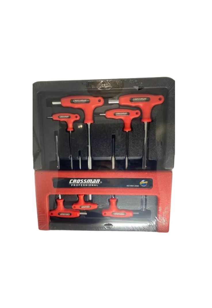 Juego Llave Allen Tipo T Crossman 7 Piezas 2.5-10mm 66799 Diseno 1