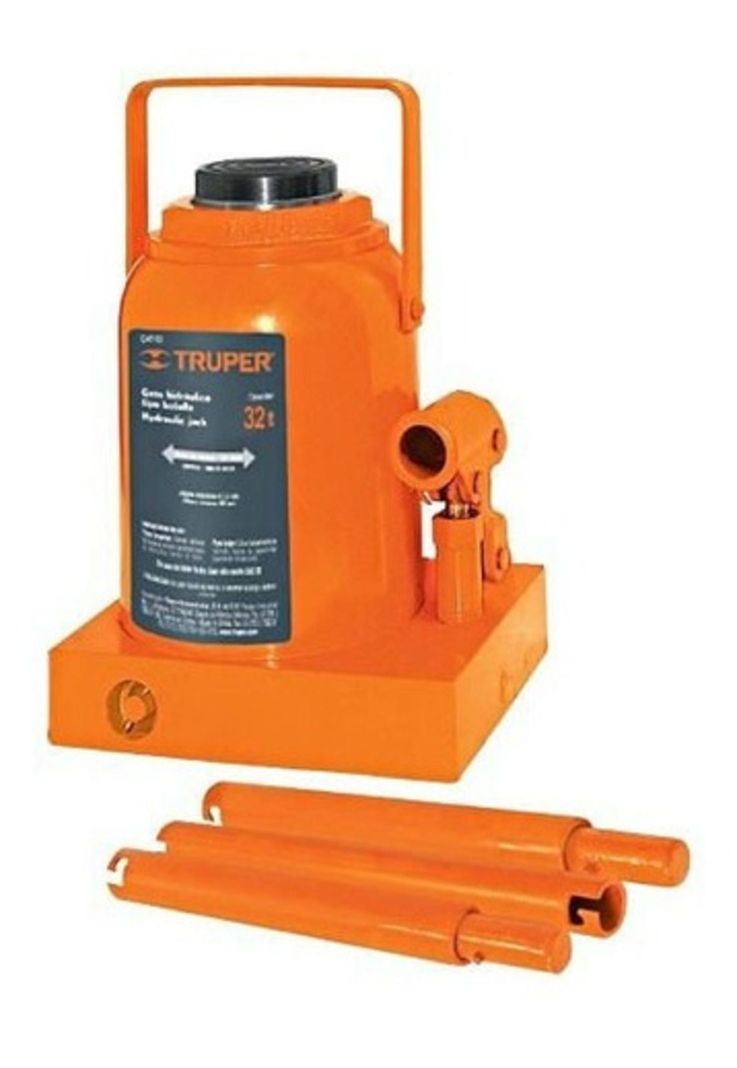 Gata Hidraulica T/botella Para 32 Ton Gat-32, Truper-1