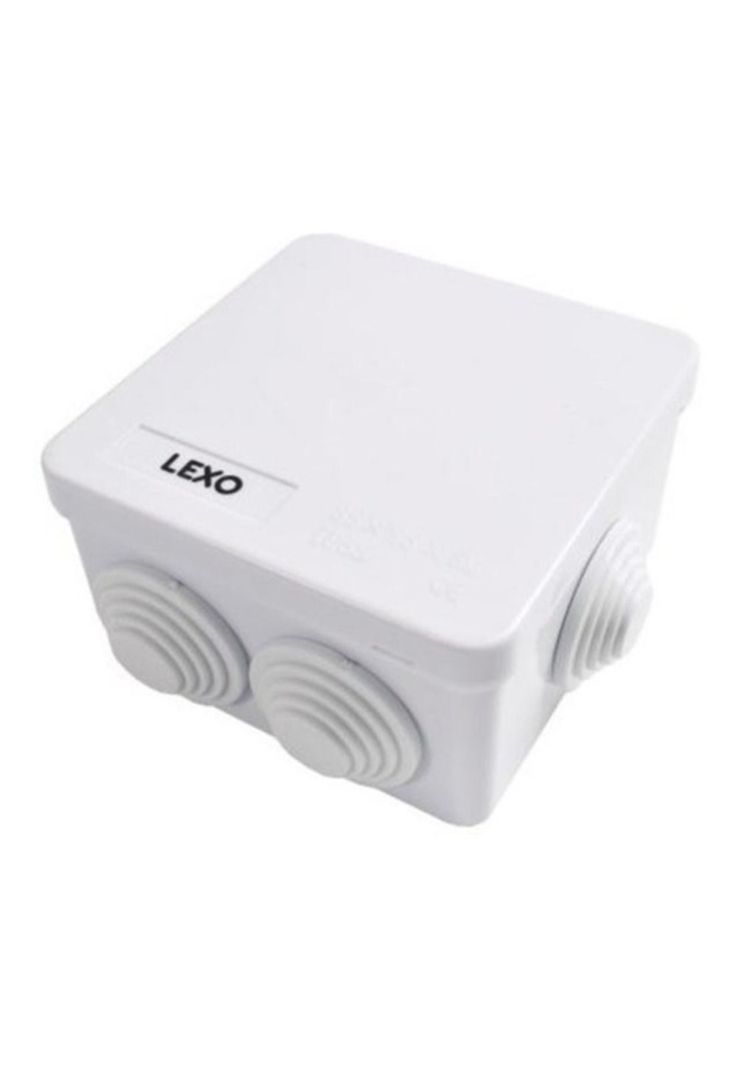 Caja Estanca Ip55 Ik07 Termoplástico 2 Conos 85x85x50mm Lexo-0