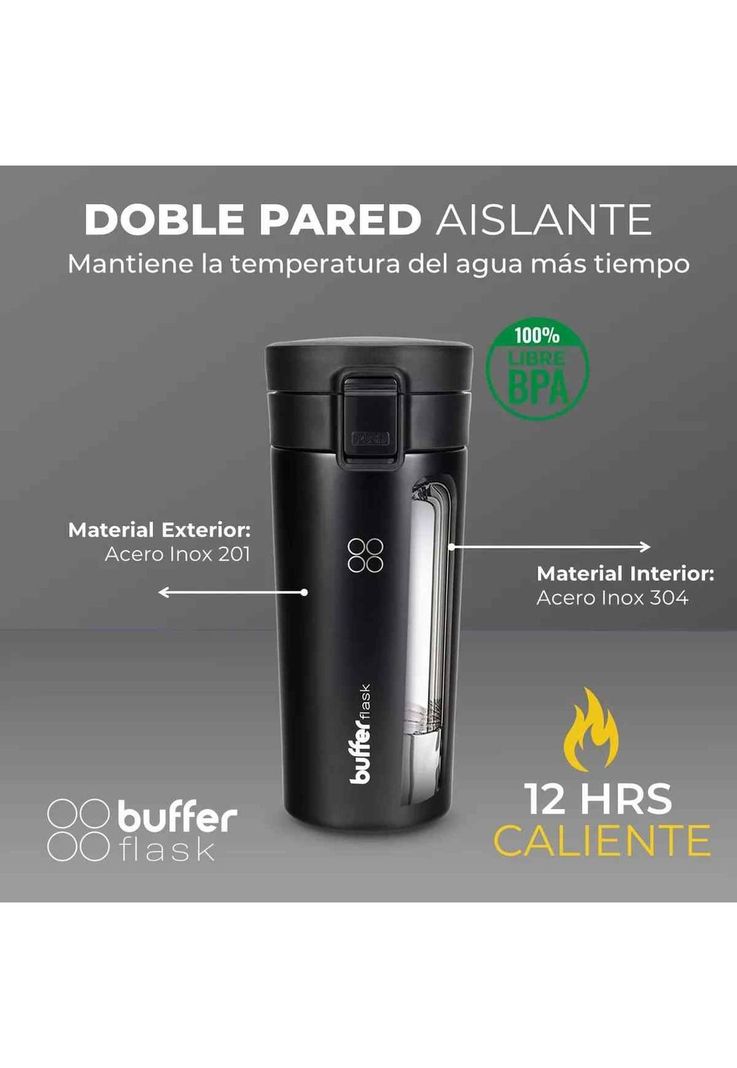 Termo Para Cafe Mug Buffer Vaso Termico 380ml 13oz Sellable-2