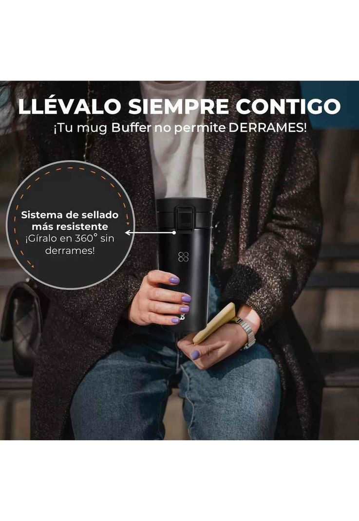 Termo Para Cafe Mug Buffer Vaso Termico 380ml 13oz Sellable-4