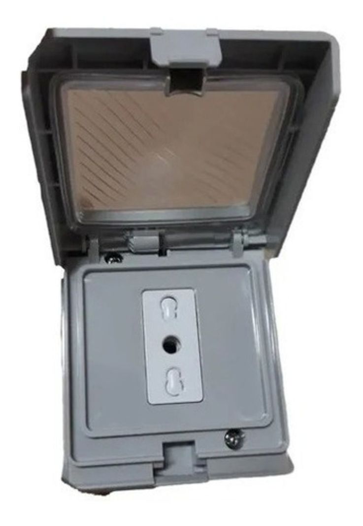 Tomacorriente Simple 10/16a Hidrobox Exterior Ip55 250v Lexo-1