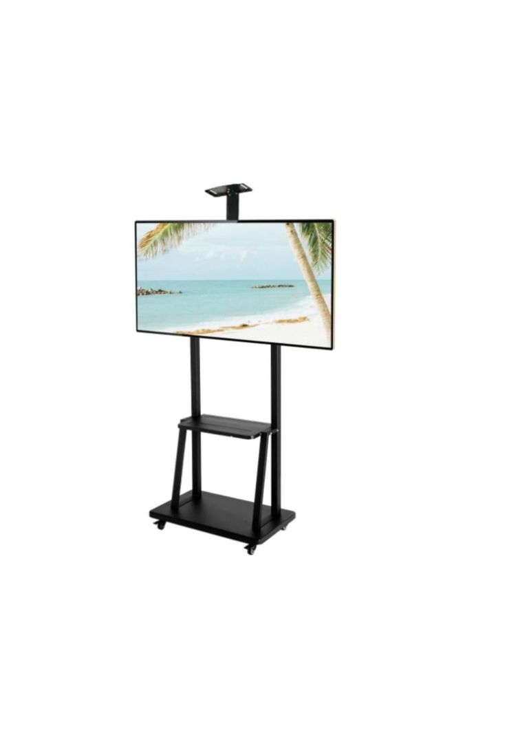 Soporte TV Base Pedestal con Ruedas Monitor 32 a 72p 210cm-1