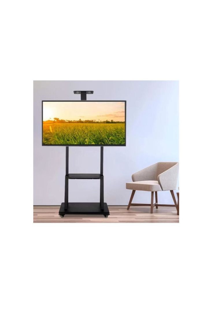 Soporte TV Base Pedestal con Ruedas Monitor 32 a 72p 210cm-5