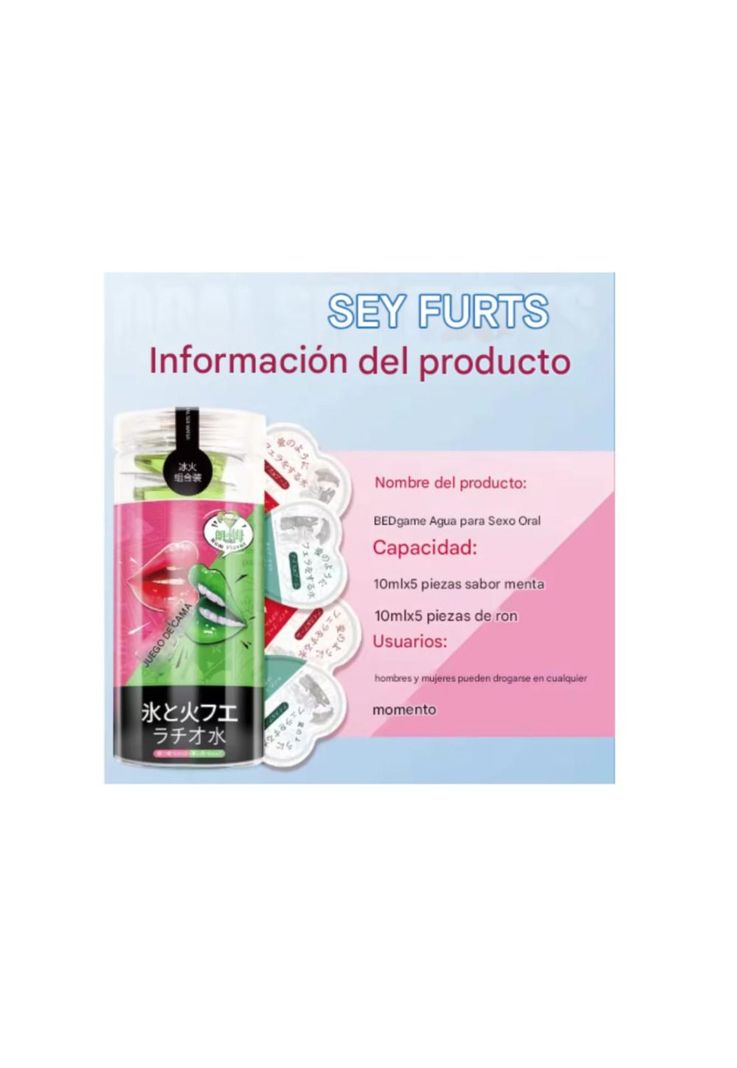 Agua Lubricante para sexo oral Rico Mojito Intimo Pareja-3