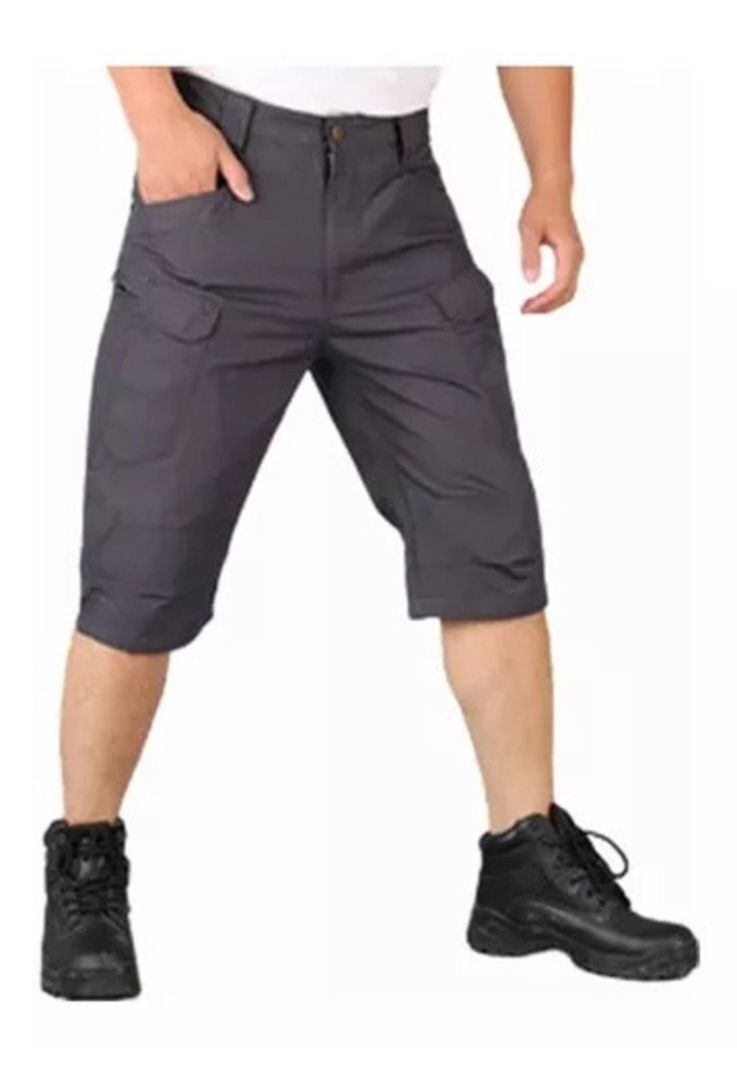 Impermeable Policía Militar Táctica Pantalones Cortos, Ix7-1