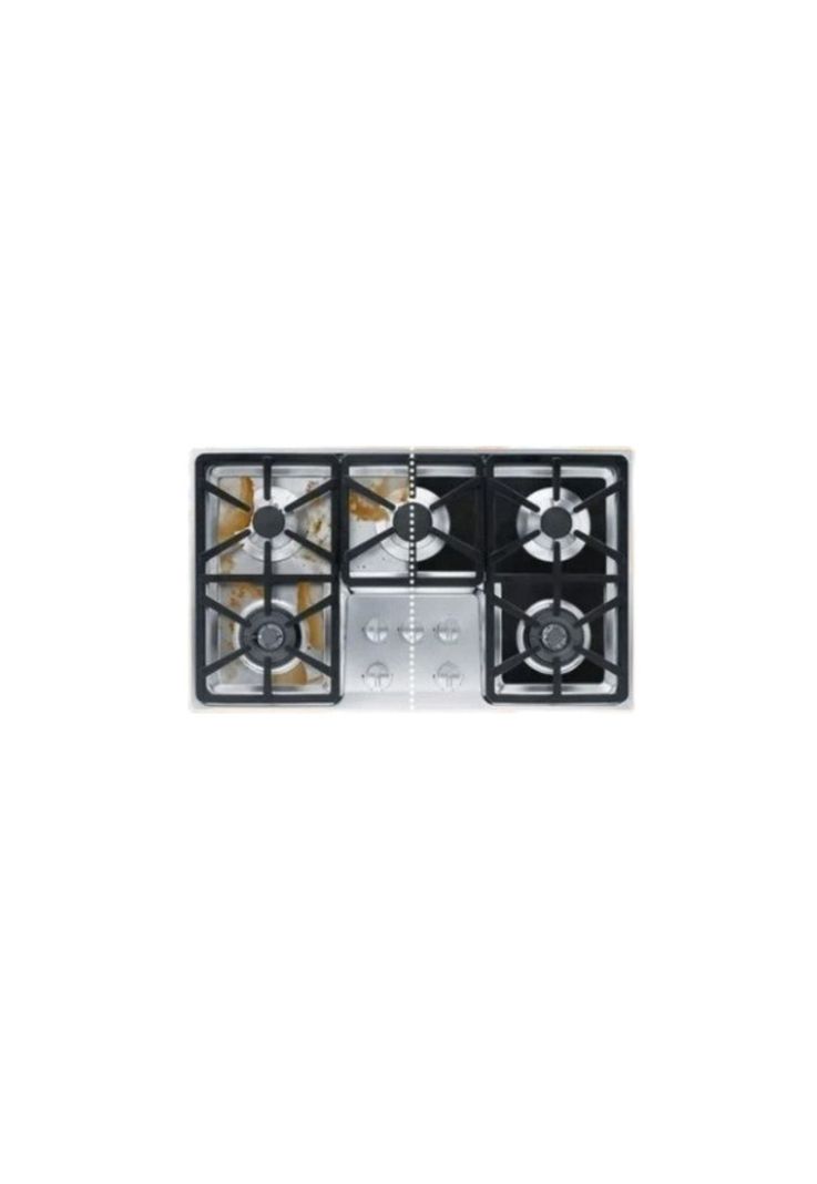 Protector Antiadherente Estufa 4pzs Antiderrame Negro-3