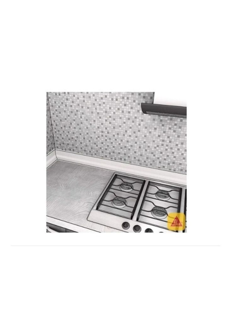 Silicona Blanca Para Baño Y Cocina Antihongo 300ml Sika-3