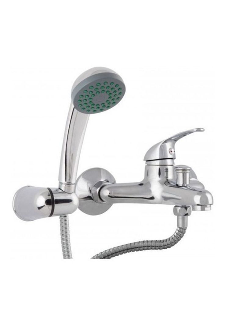 Llave Tina Ducha Monomando Cromada Acero/inox Hoffens-0