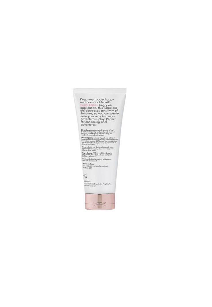 Lubricante Gel Relajante Anal Intimo Tush Ease 20ml-3