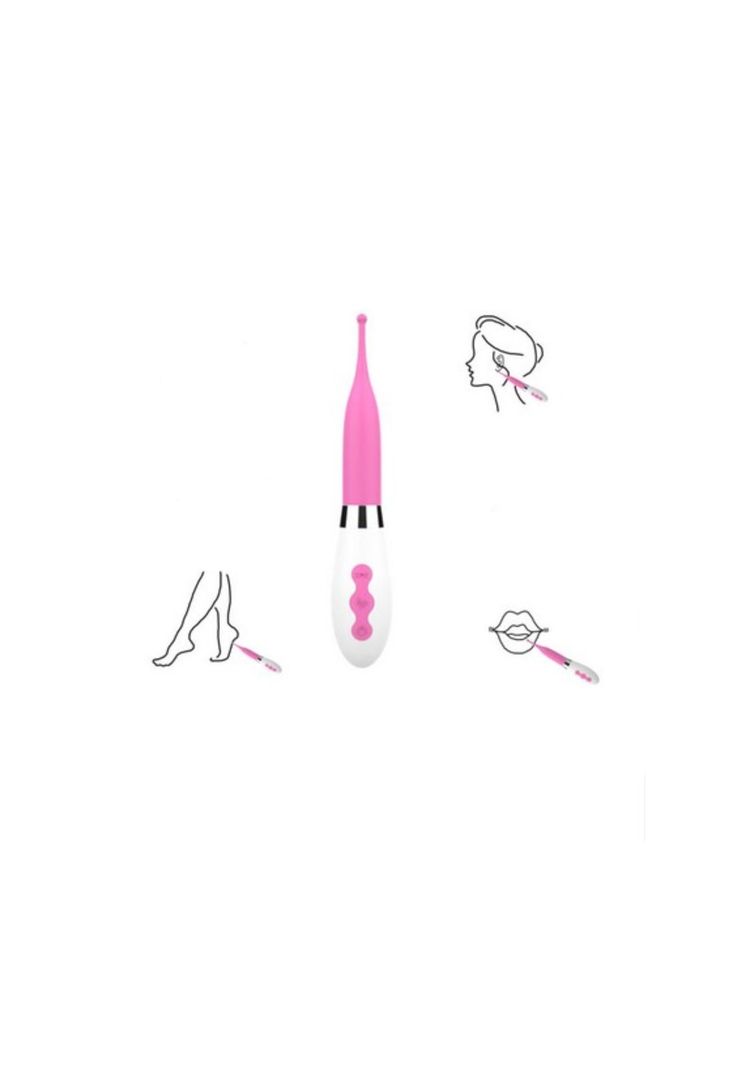 Vibrador Estimulador Masajeador Extra Sensitivo todo el cuerpo RecargableUSB-3