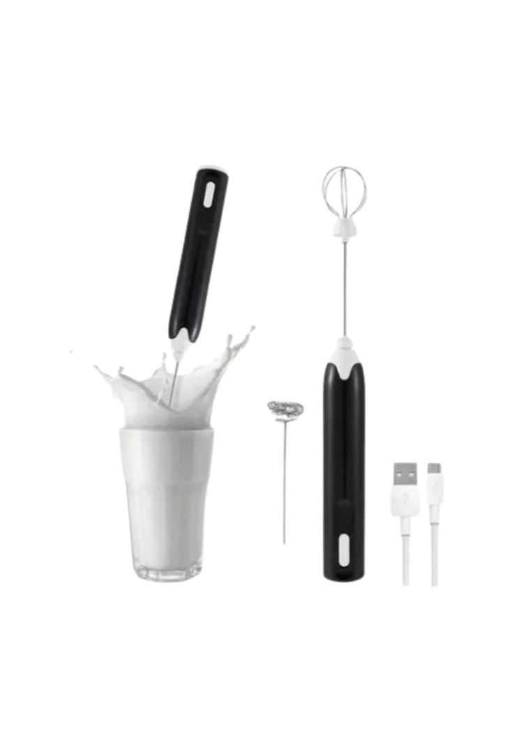 Mini Batidor Revolvedor De Café Y Espuma Leche Recargable USB-1
