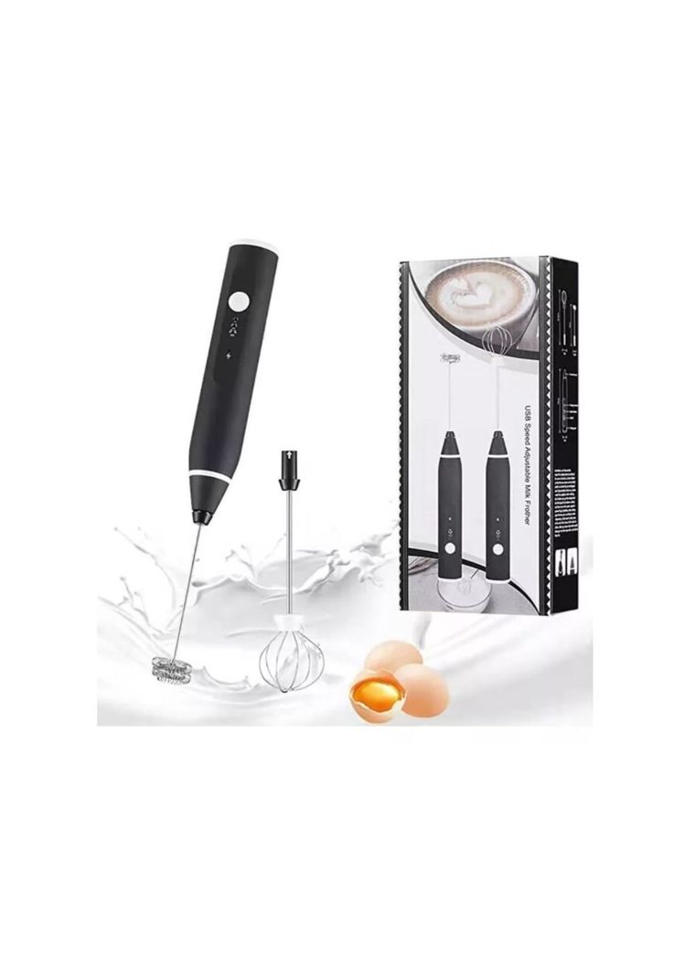 Mini Batidor Revolvedor De Café Y Espuma Leche Recargable USB-2