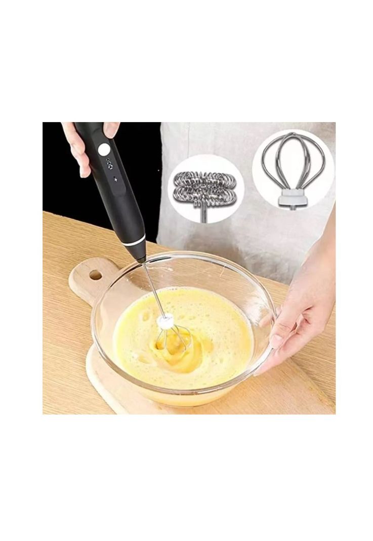Mini Batidor Revolvedor De Café Y Espuma Leche Recargable USB-6