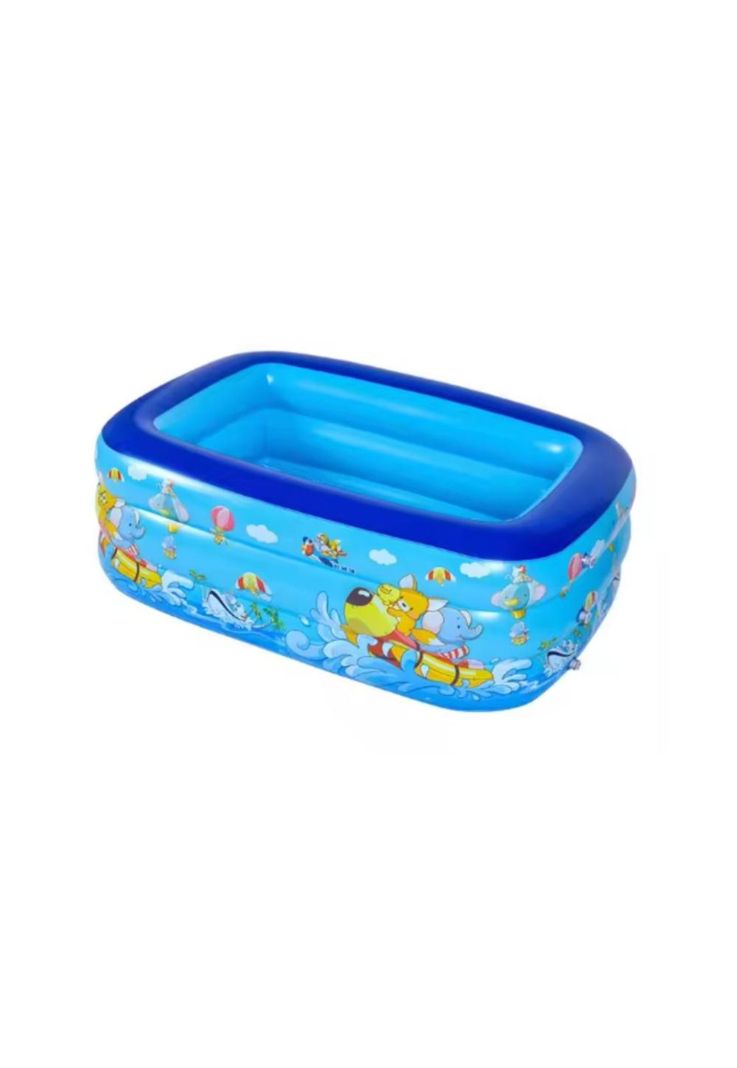 PISCINA INFLABLE VERANO 1,8M 180X130X55CM DIVERSION JUEGO-2
