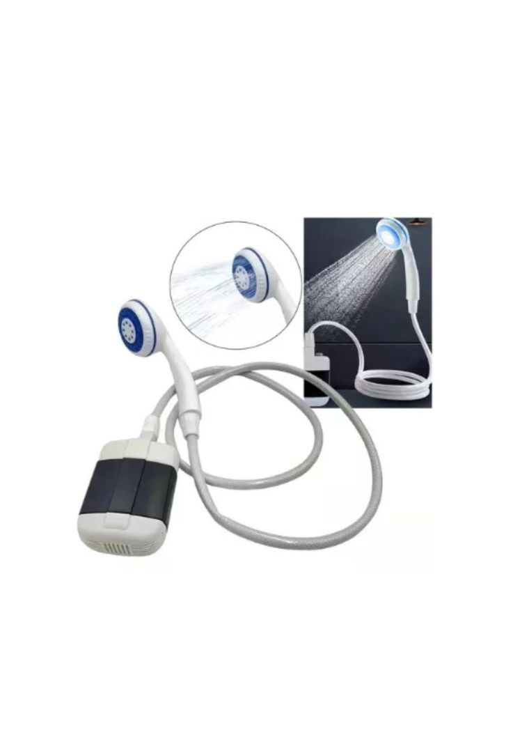 Ducha Regadera Portátil Recargable Para Exteriores Camping Aire Libre-3