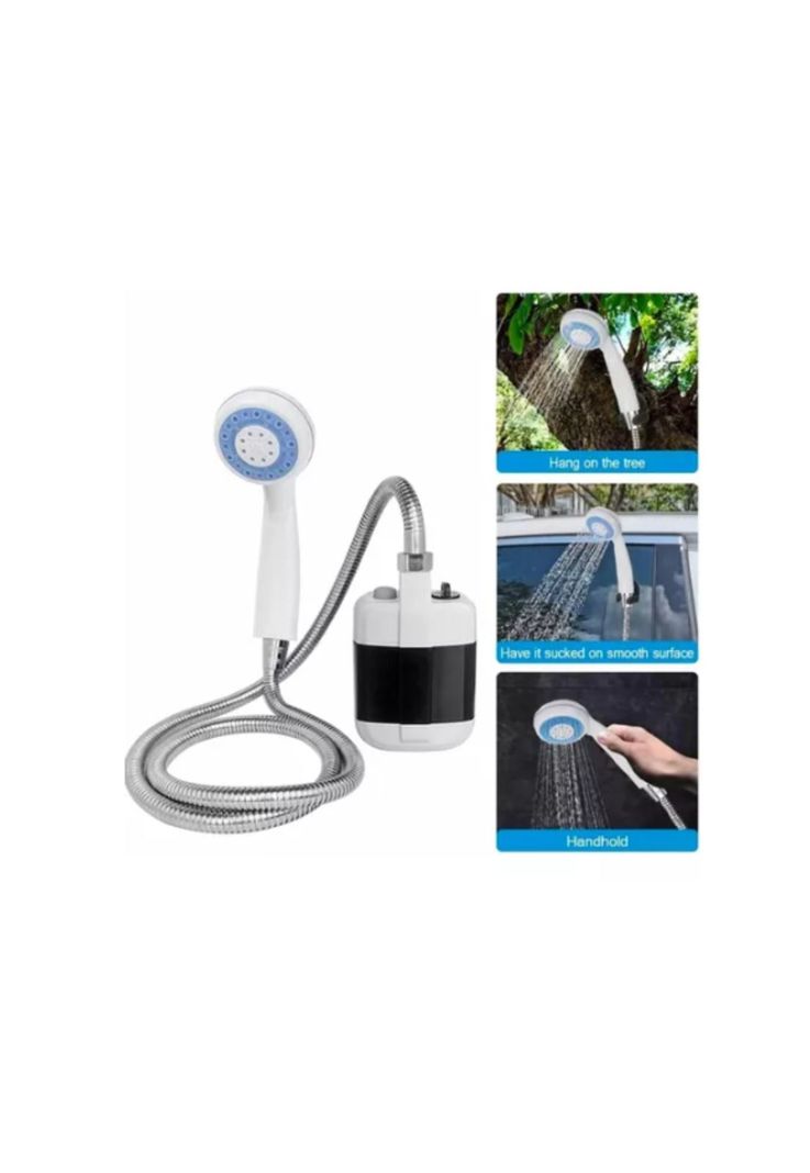 Ducha Regadera Portátil Recargable Para Exteriores Camping Aire Libre-5