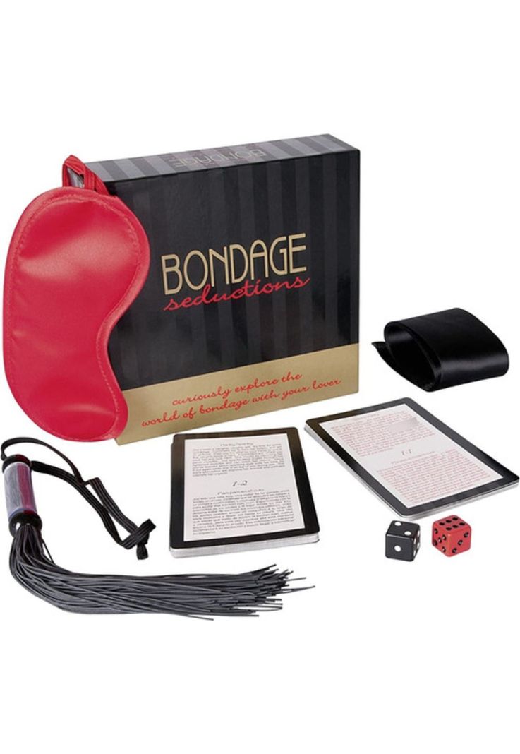 Kit Excitante Dominación Y Sumisión Amorosa Bondage Juego-0