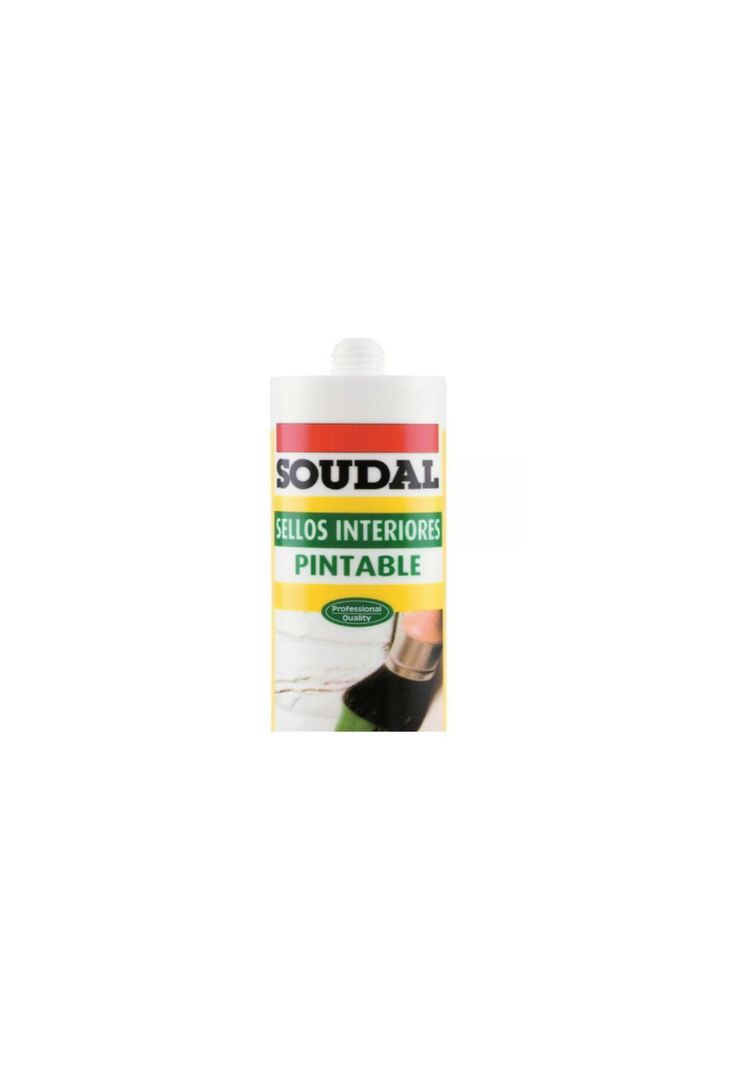 Sellador Acrílico Siliconizado  Pintable SOUDAL 300ML-1